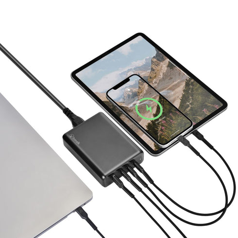 Bonelk 240W Multi-Port Desktop Charger, 3 x USB-C / 1 x USB-A - Digital3d.com.au